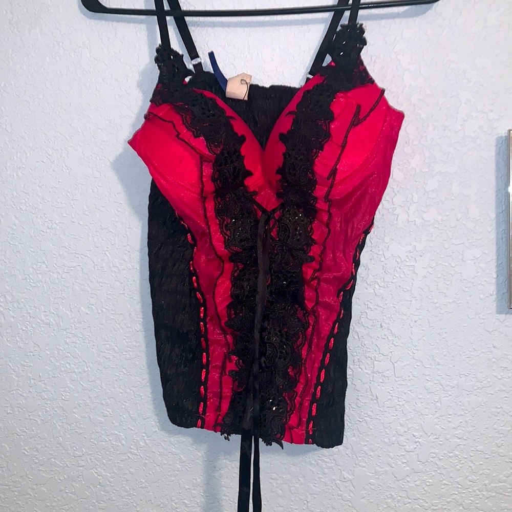 Corset style shirt!